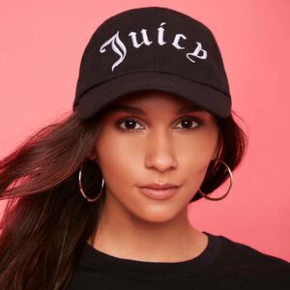 Juicy Couture Forever 21 Collab Black Hat NWT